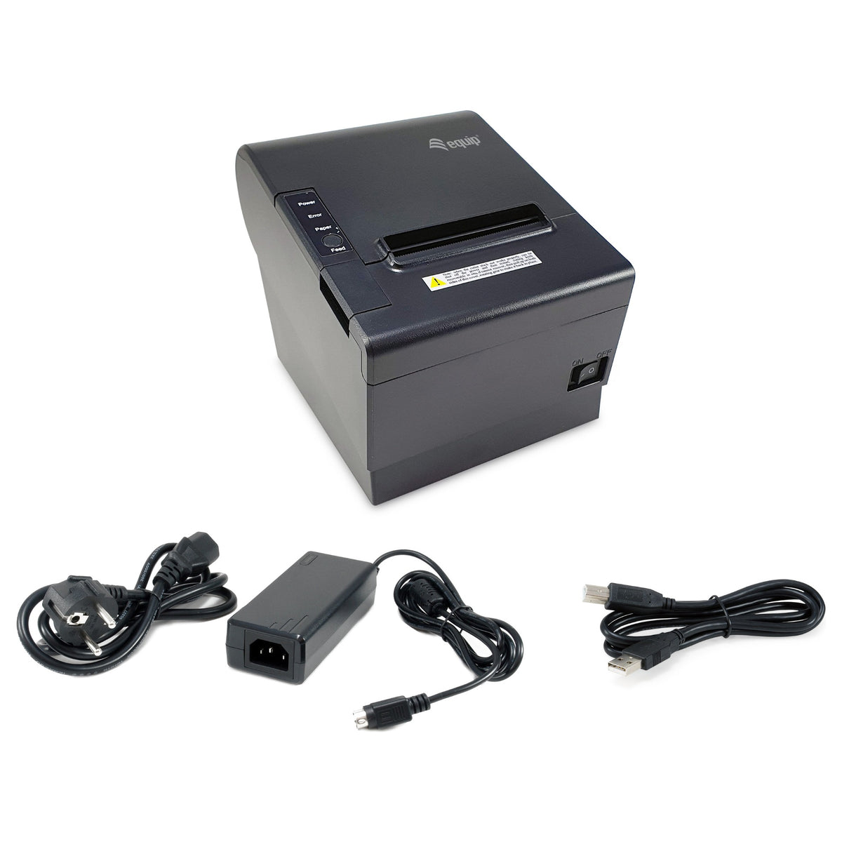 EQUIP 351004 80mm Thermobondrucker für den POS, USB-, Bluetooth-, WLAN