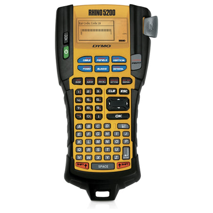DYMO Rhino 5200 - Industrielles Beschriftungsgerät, ABC-Tastatur, im KofferSet