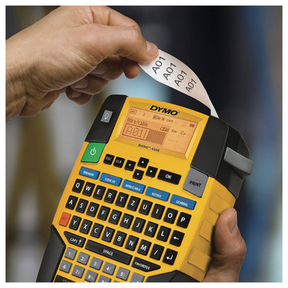 DYMO Rhino 4200 - Industrielles Beschriftungsgerät, QWERTZ-Tastatur, im KofferSet