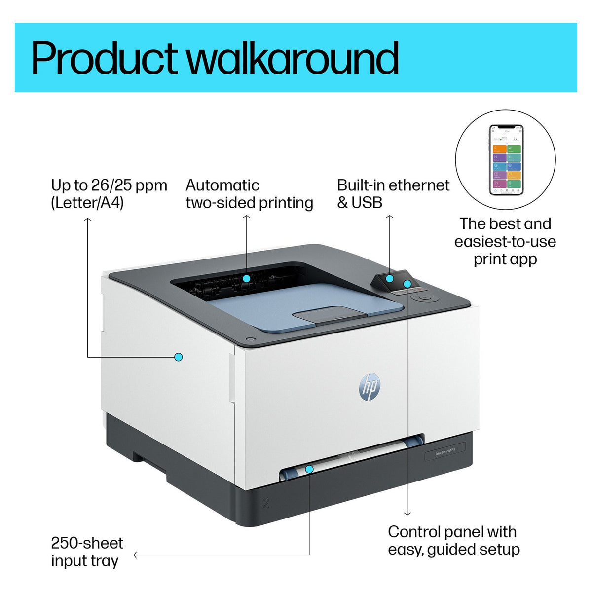 HP Color LaserJet Pro 3202dn - Drucker - Laser/LED-Druck