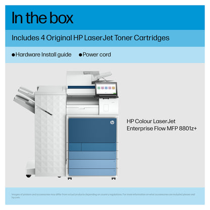HP Color LaserJet Enterprise Flow MFP 8801z+ 60ppm