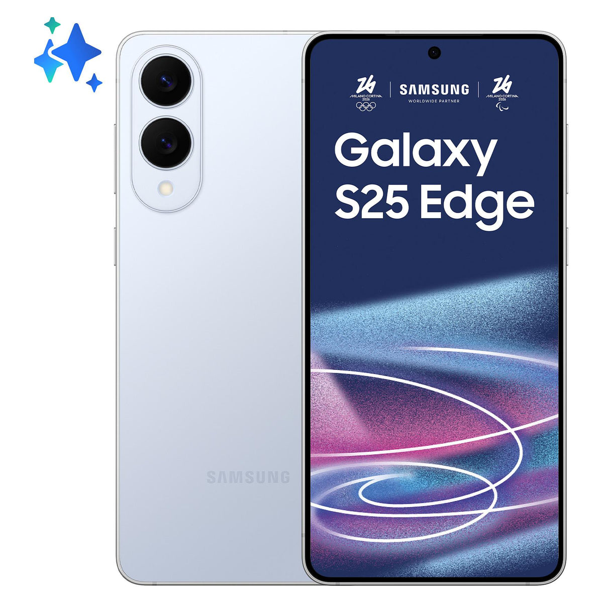 Samsung Galaxy S25 Edge S937 5G Dual Sim 12GB RAM 256GB - Titanium Icyblue
