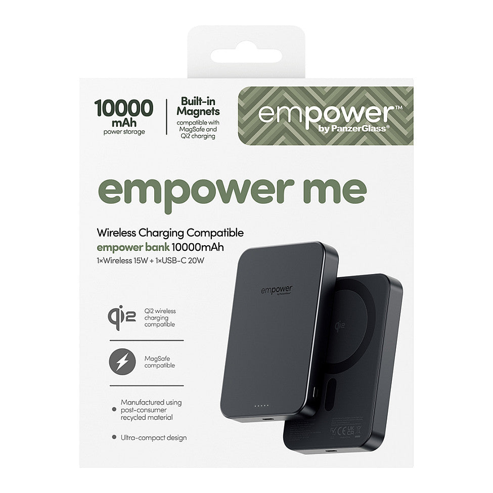 empower by PanzerGlass Bank 10.000mAh space black
