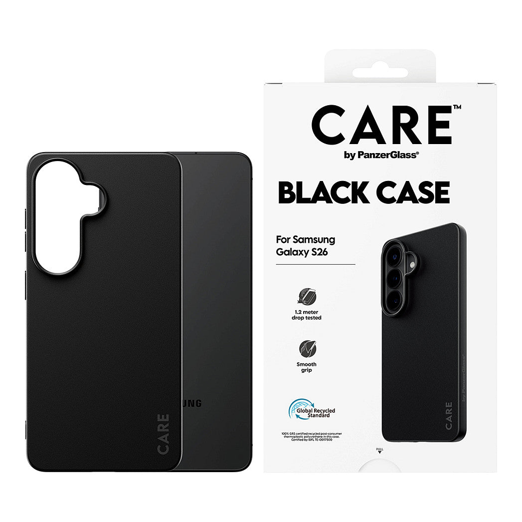 CARE TPU Case Black Samsung Galaxy S26