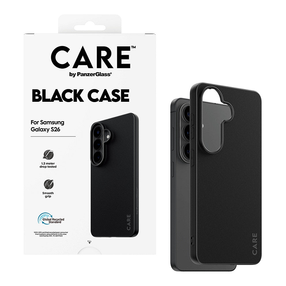 CARE TPU Case Black Samsung Galaxy S26