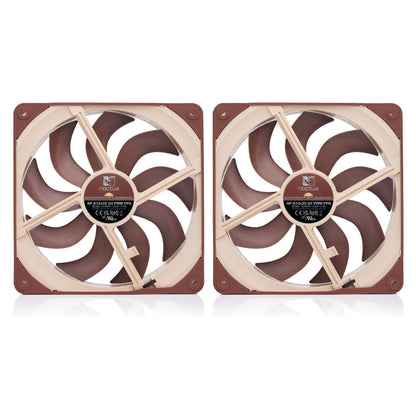 140mm Noctua NF-A14x25 G2 PWM Sx2-PP braun/beige
