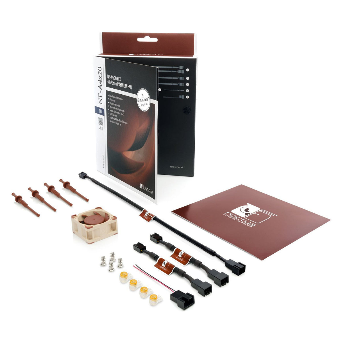 40mm Noctua NF-A4X20 FLX Gehäuselüfter 40 mm
