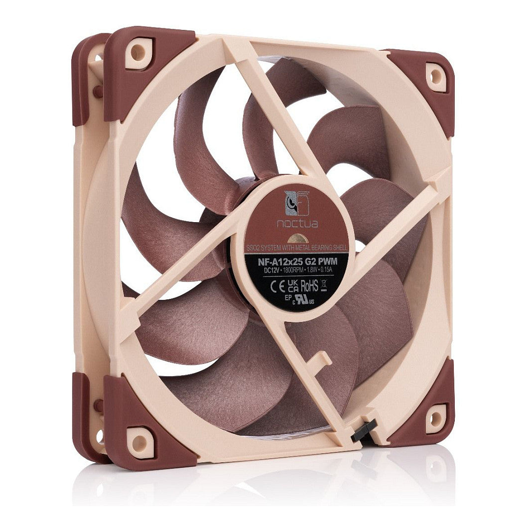 120mm Noctua NF-A12x25 G2 PWM braun/beige