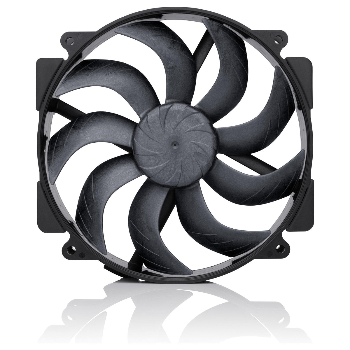 140mm Noctua NF-A14x25r G2 PWM Sx2-PP chromax.black (schwarz, 140 mm)