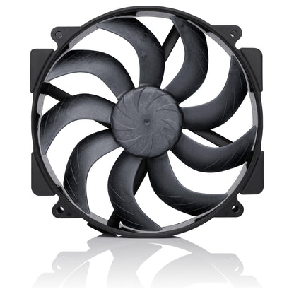 140mm Noctua NF-A14x25r G2 PWM Sx2-PP chromax.black (schwarz, 140 mm)