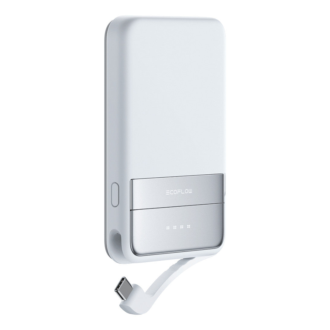 EcoFlow Rapid 5000 Powerbank Blau 65W Kabel 15W Wireless Schnellladen