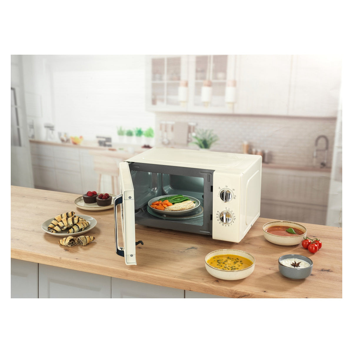 Gorenje MO20E1HRL (weiß/creme) Mikrowelle