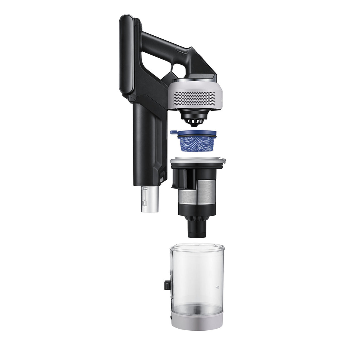 Samsung Staubsauger - Jet PetPRO mit All-in-One Clean Station *Pebble Gray*