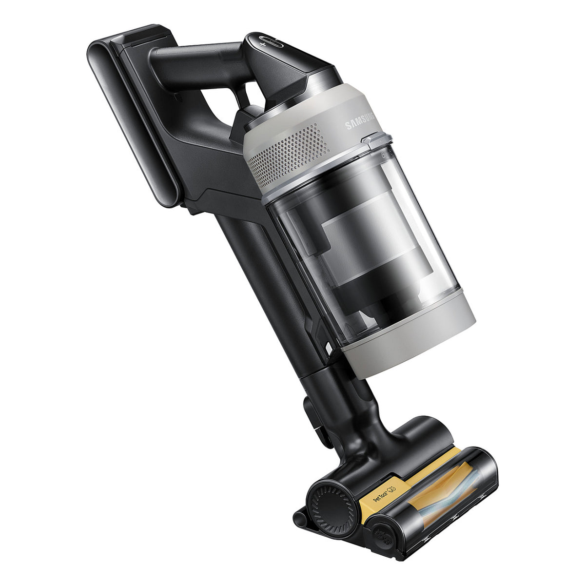 Samsung Staubsauger - Jet PetPRO mit All-in-One Clean Station *Pebble Gray*
