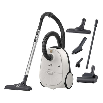 AEG AB61H65W Staubsauger mit Beutel 12m Aktionsradius Allergy/HEPA Filtration ws