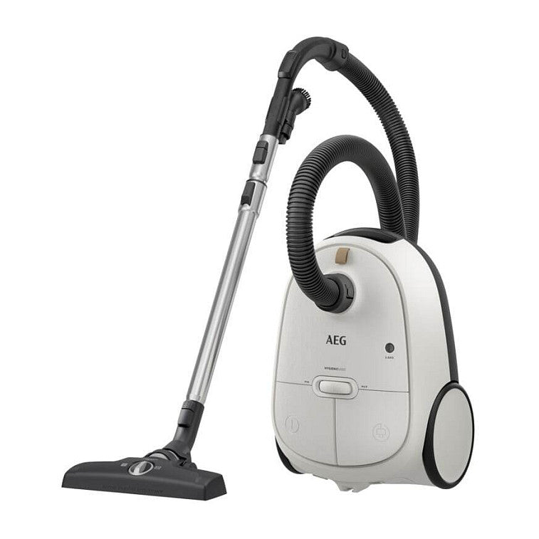 AEG AB61H65W Staubsauger mit Beutel 12m Aktionsradius Allergy/HEPA Filtration ws