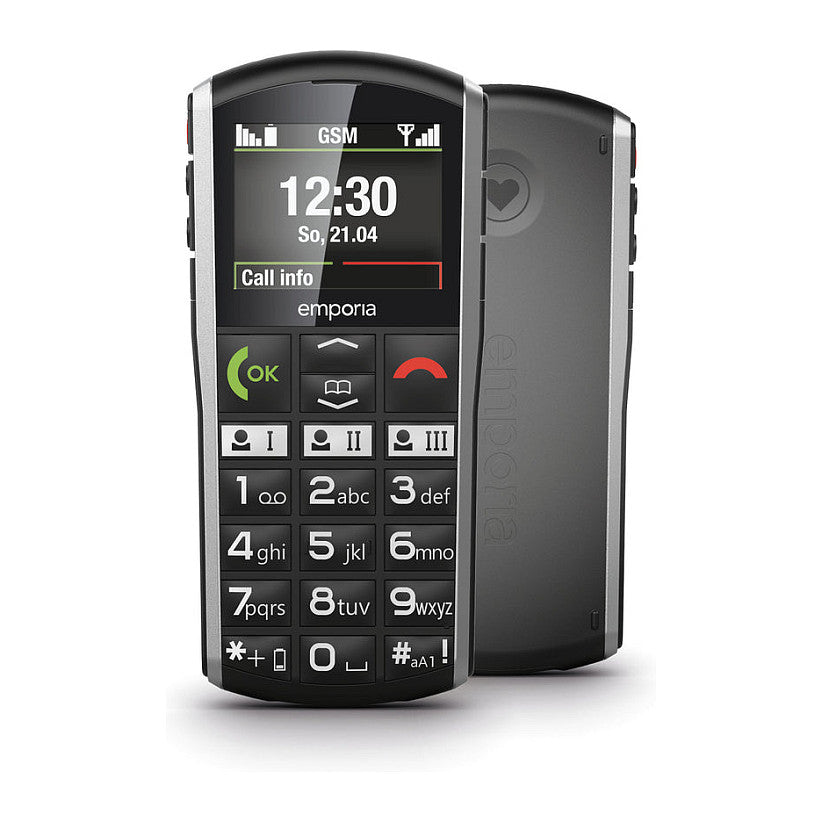 Emporia emporiaSIMPLICITY (V27), 2G, (V3), Grotastenhandy, black