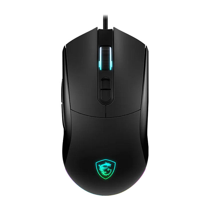 MSI Forge GM320 Gaming Maus, Black, USB