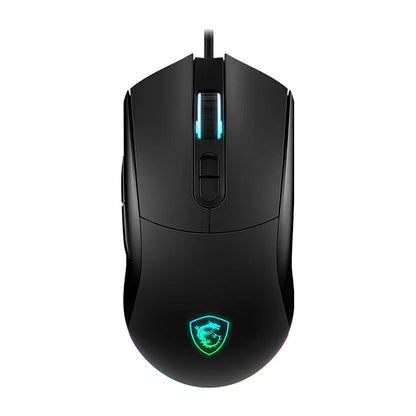 MSI Forge GM320 Gaming Maus, Black, USB