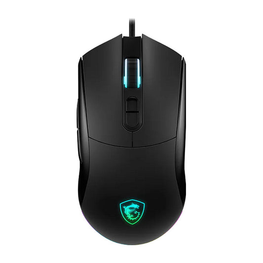 MSI Forge GM320 Gaming Maus, Black, USB