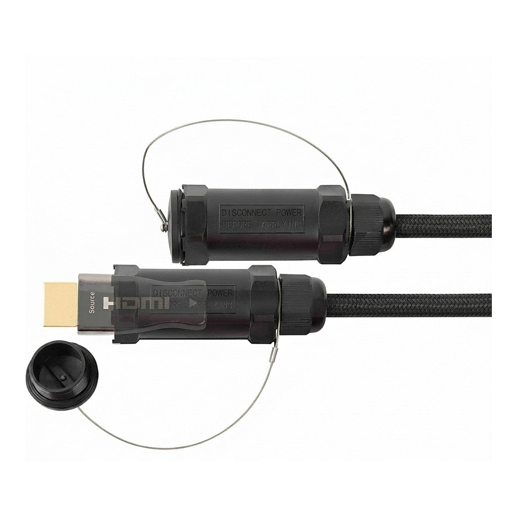 Python AOC Hybrid HDMI® 2.0b Kabel, stahlarmiert, 20m