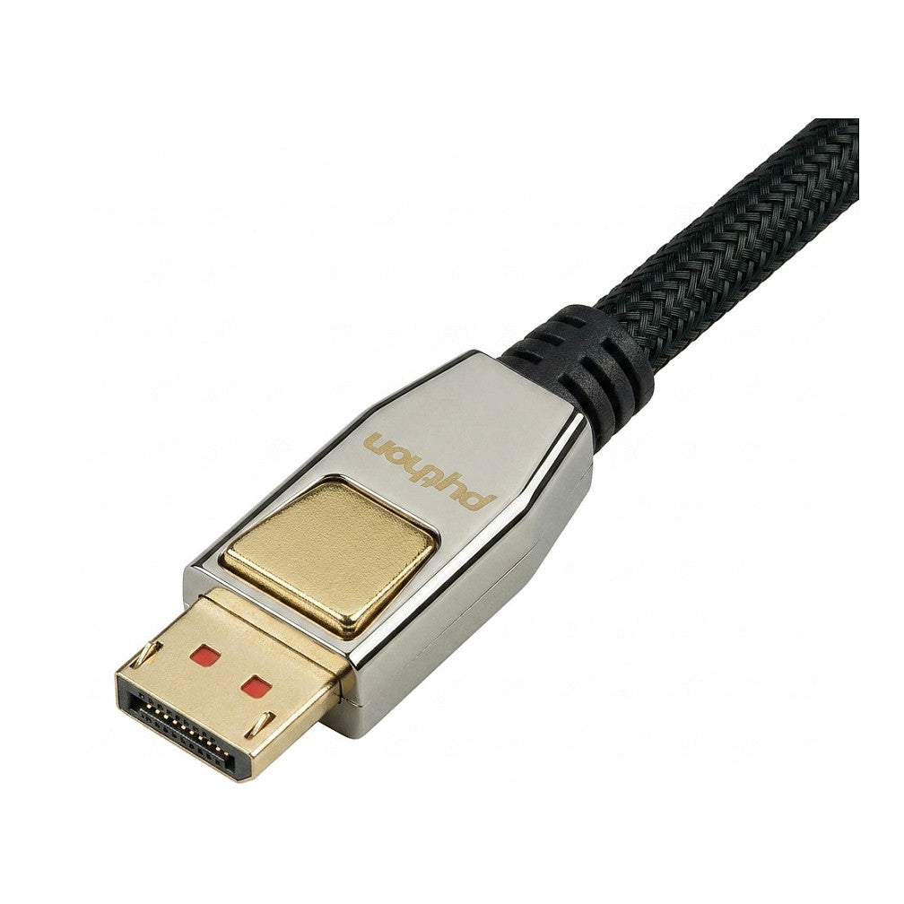 Python DisplayPort 1.4 an HDMI 2.0 Kabel Nylong. schwarz 1m