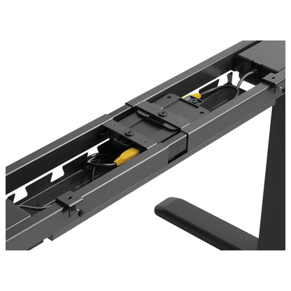 Equip Schreibtischgestell Dual Motor elek. 125Kg sw lite Retail
