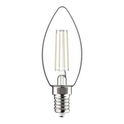 Avide LED Birne White Filament Candle 4.5W E14 WW 2700K