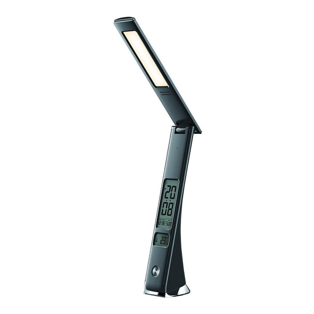 Avide LED Tischleuchte Business Claude Kalender Schwarz 5W