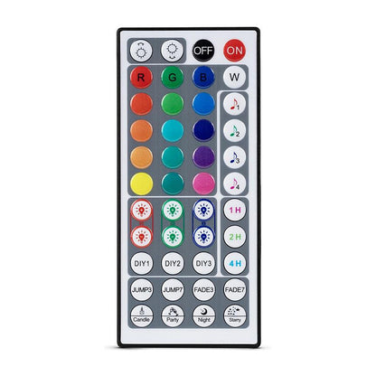 Avide LED Streifen Blister 12V 16W RGB 5m TUYA IR Fernbedi.