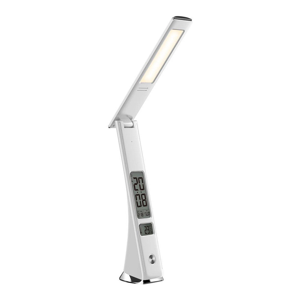 Avide LED Tischleuchte Business Claude Kalender Weiß 5W