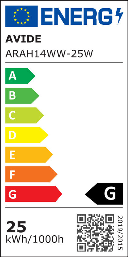 Avide Ofenlampe 300°C Leuchte 150lm 25W E14 WW 3000K