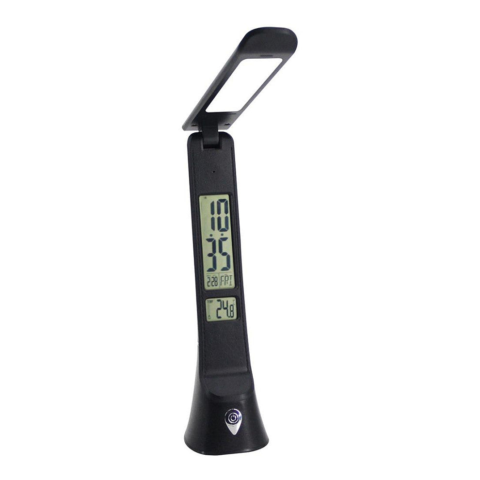 Avide LED Tischleuchte Hugo Schwarz 6W Kalendar