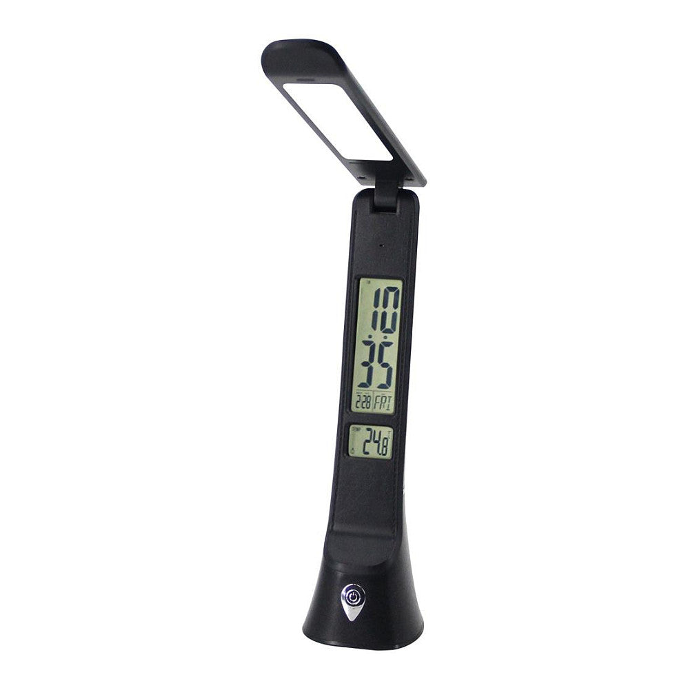 Avide LED Tischleuchte Hugo Schwarz 6W Kalendar