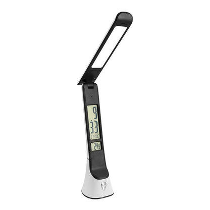 Avide LED Tischleuchte Hugo Schwarz-Weiß 6W Kalendar