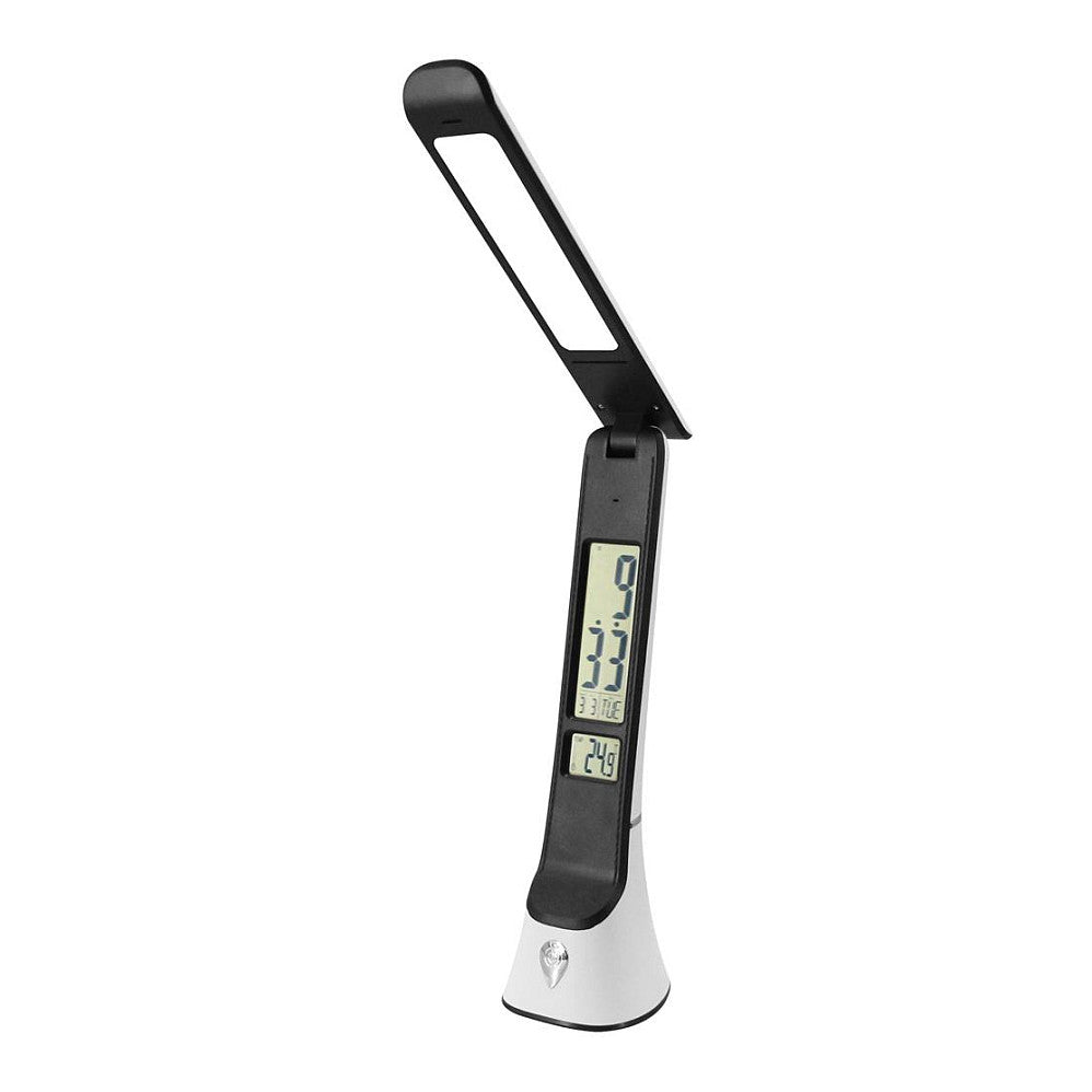 Avide LED Tischleuchte Hugo Schwarz-Weiß 6W Kalendar