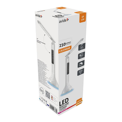 Avide LED Tischleuchte RGB Kalendar Weiß 4W 250lm