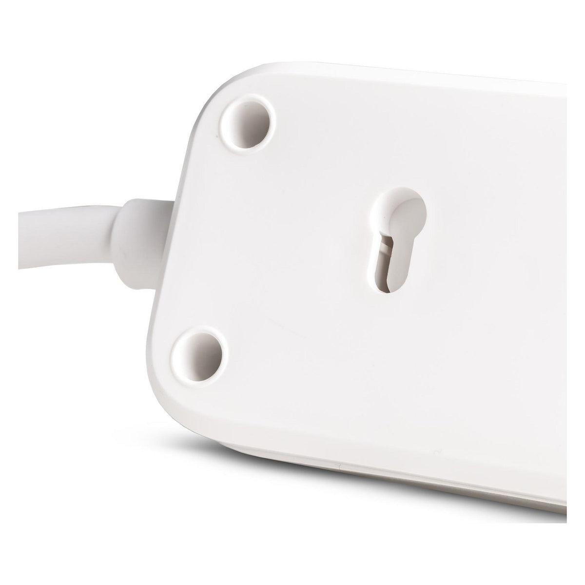 Entac Steckdosenleiste 4fach 1x USB-A & 1 USB-C, 1,5m weiß