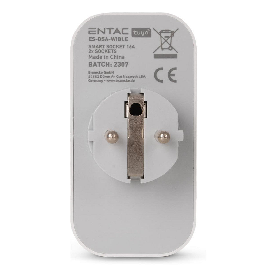 Entac WIFI Steckdosenadapter 2-fach