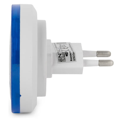 Entac Nachtlicht 0.5W Kreis CW Blue Dämmerungssensor