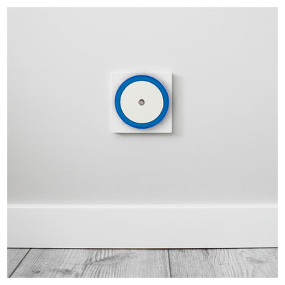 Entac Nachtlicht 0.5W Kreis CW Blue Dämmerungssensor