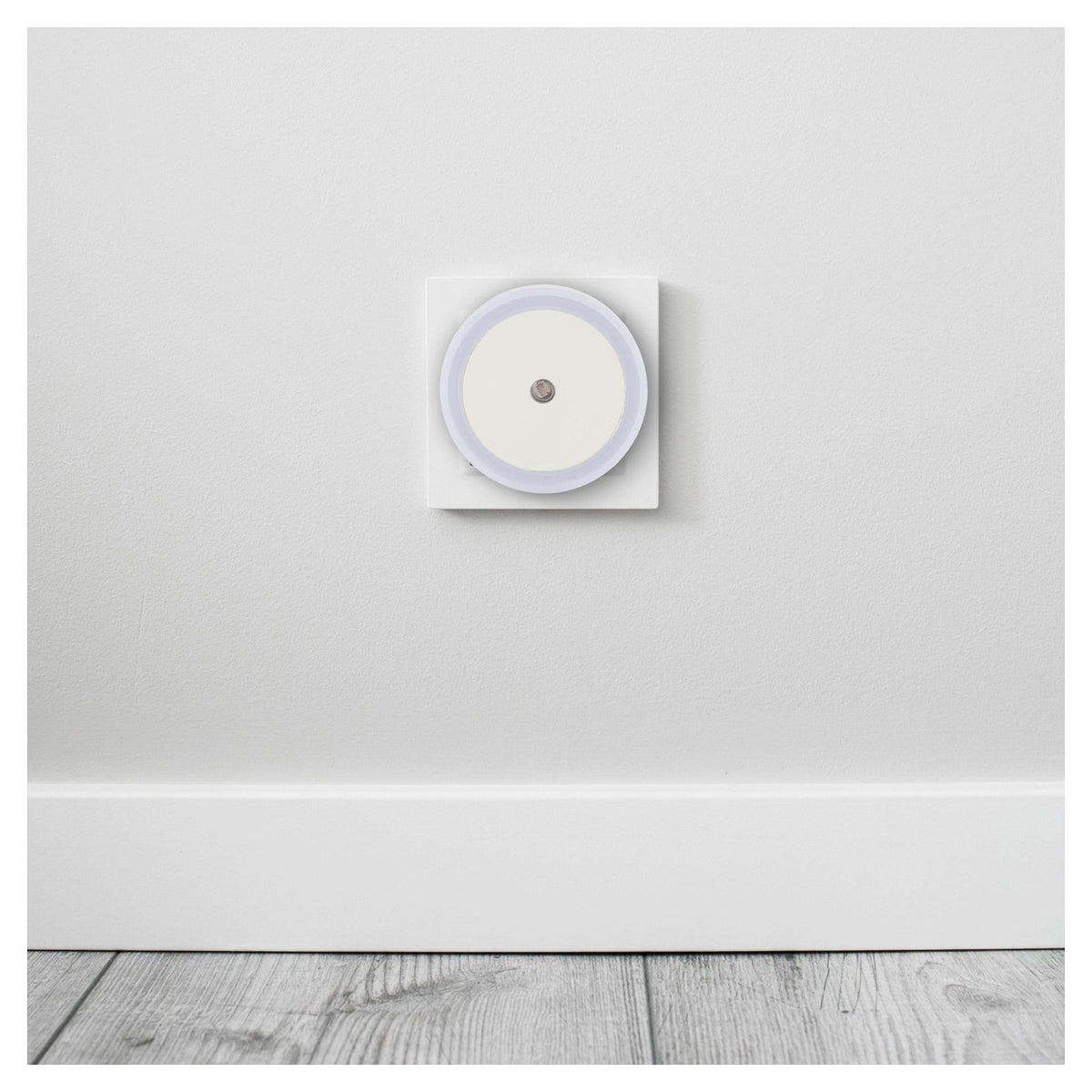 Entac Nachtlicht 0.5W Kreis WW White Dämmerungssensor