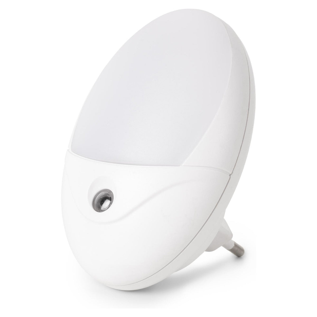 Entac Nachtlicht 0.5W Oval CW White Dämmerungssensor