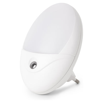 Entac Nachtlicht 0.5W Oval CW White Dämmerungssensor