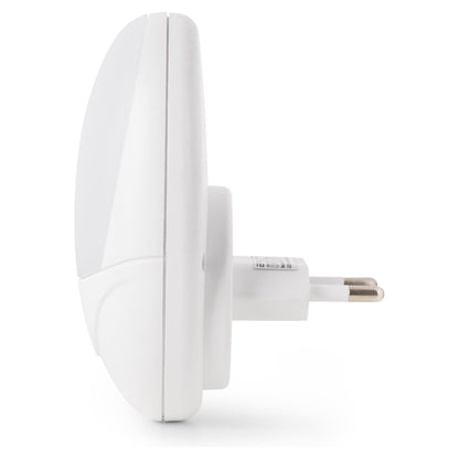 Entac Nachtlicht 0.5W Oval CW White Dämmerungssensor