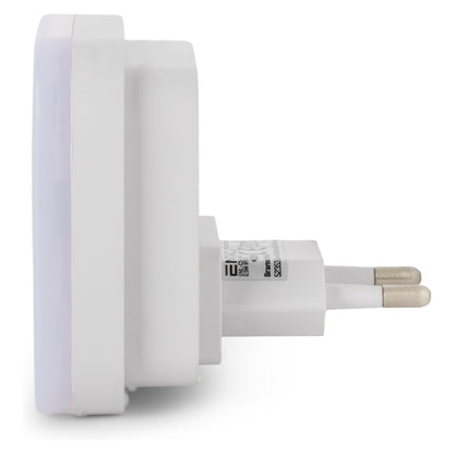 Entac Nachtlicht 0.5W quadrat. CW White Dämmerungssensor