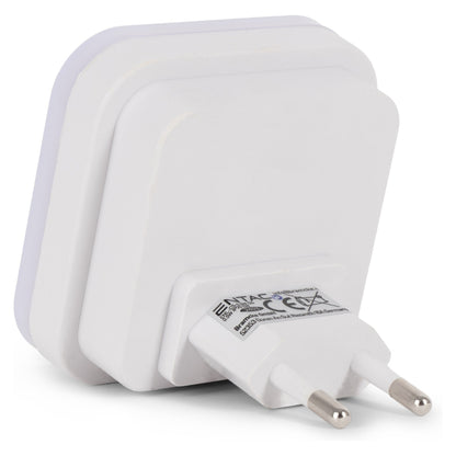 Entac Nachtlicht 0.5W quadrat. CW White Dämmerungssensor