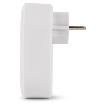 Entac Steckdosenadapter + 2x USB-A weiß