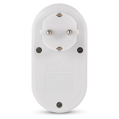 Entac Steckdosenadapter + 2x USB-A weiß