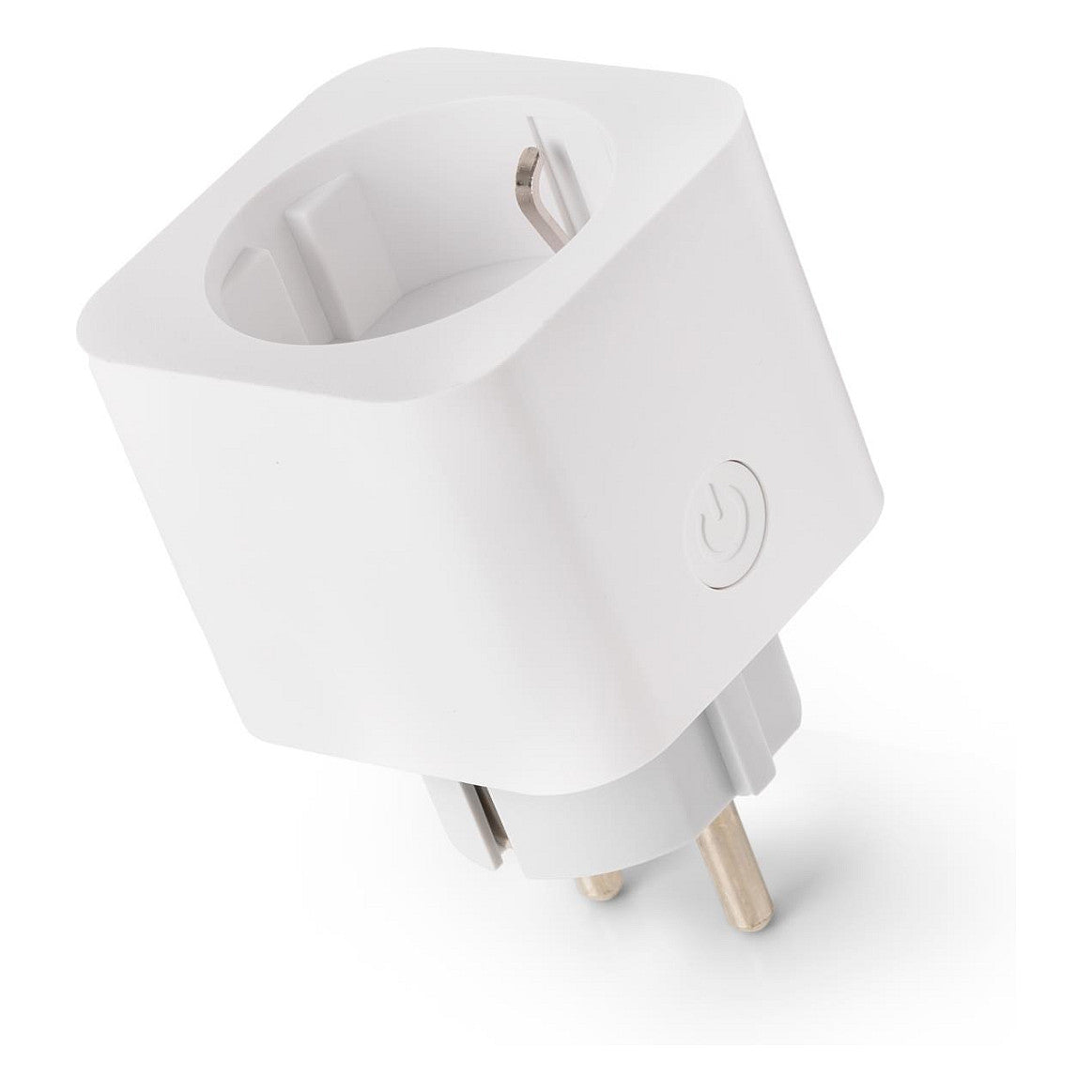 Entac WIFI Steckdosenadapter mit Leistungsmesser weiß